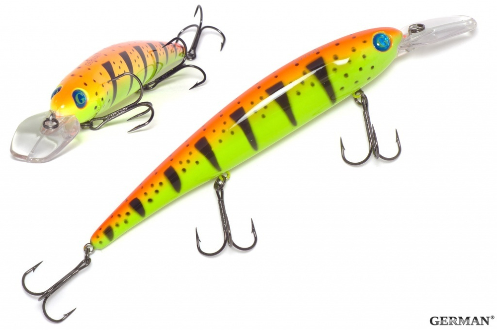 Воблер GERMAN GG SHOOT плавающий 120мм 18,0г (2,5-3м)