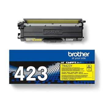 Тонер-картридж Brother TN-423Y для HLL8260CDW/DCPL8410CDW/MFCL8690CDW желтый (4K)