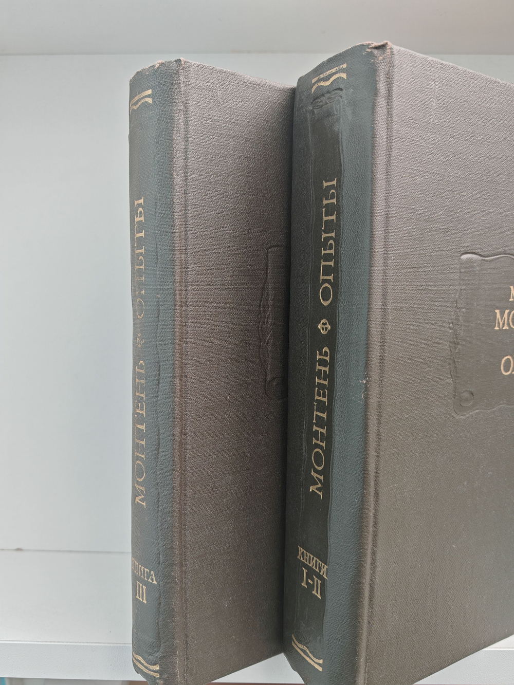 Мишель Монтень. Опыты (комплект из 2 книг)