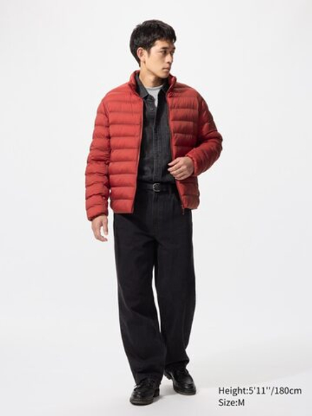 UNIQLO Куртка PUFFERTECH, красный