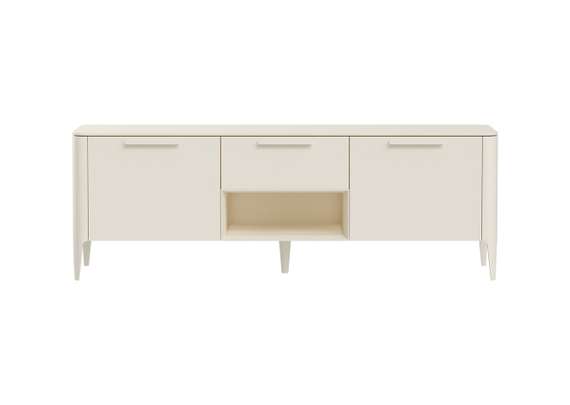 Тумба Type под ТВ ширина 160 см (молочный)