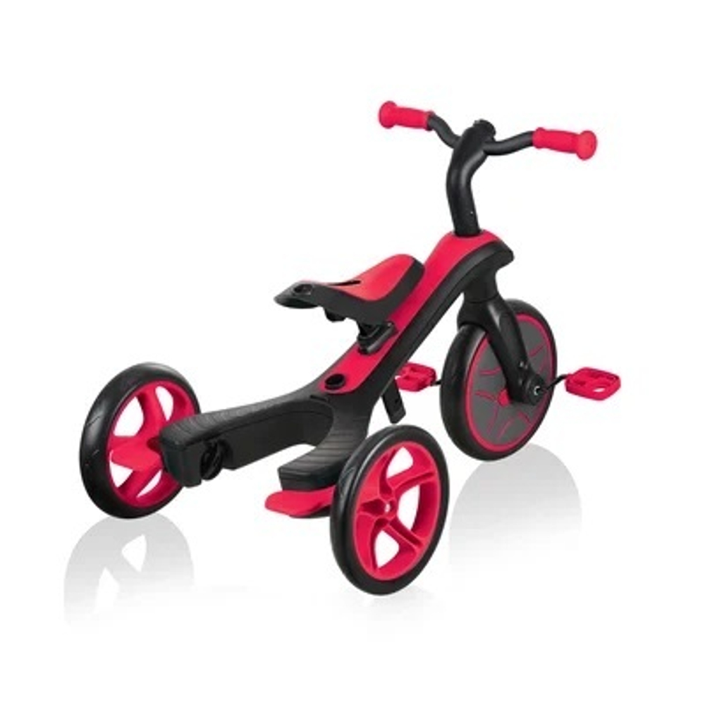 Велосипед-беговел Globber Trike Explorer 3 в 1, Красный