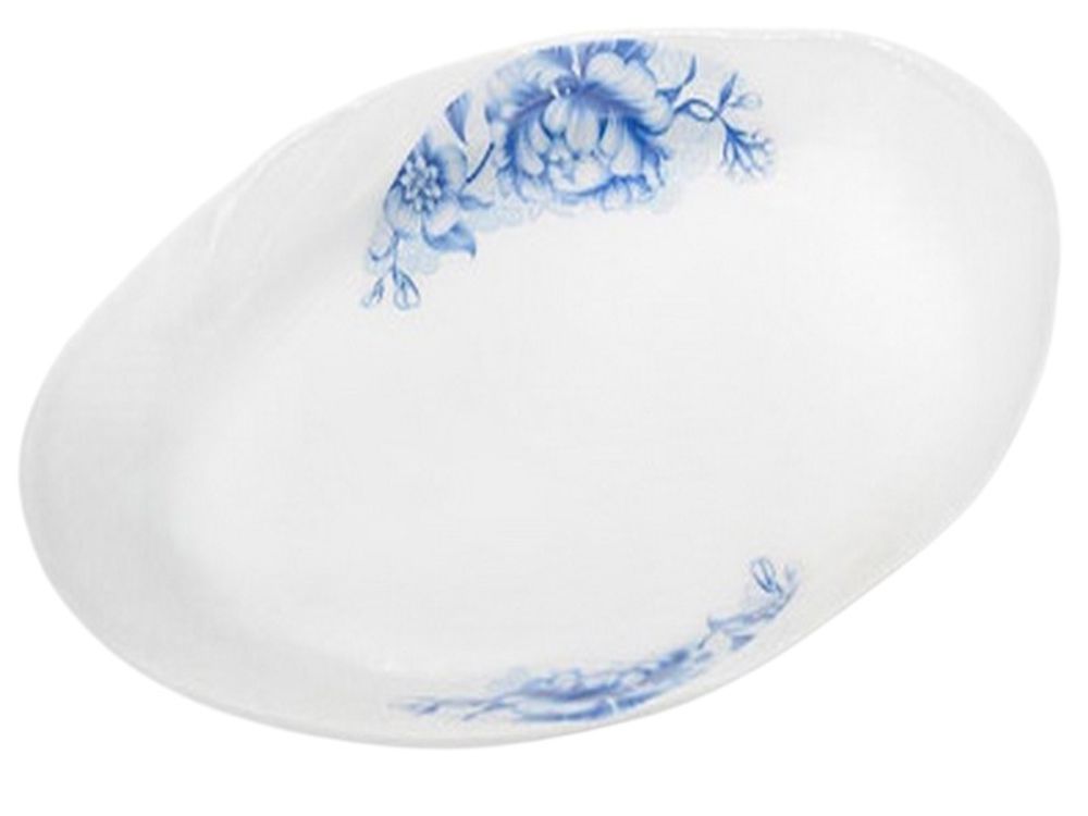 Блюдо овальное "КАМЕЛИЯ (Голубка)" 33 см, Беларусь.