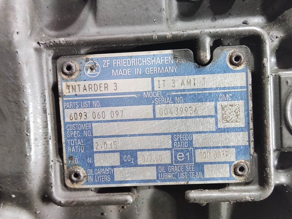 Ретардер АКПП ZF TRAXON 12TX2621TD 2018г.