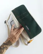 Купить Сумка Gvozdeva Ivory Limited-DIY зеленая Сумка Gvozdeva Ivory Limited-DIY зеленая