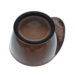 Dewal Чаша для краски T-21 black с ручкой 600мл