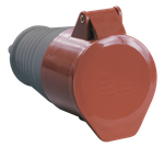 Розетка переносная ССИ-214 16А-6ч/380-415В 3P+PE IP44 IEK