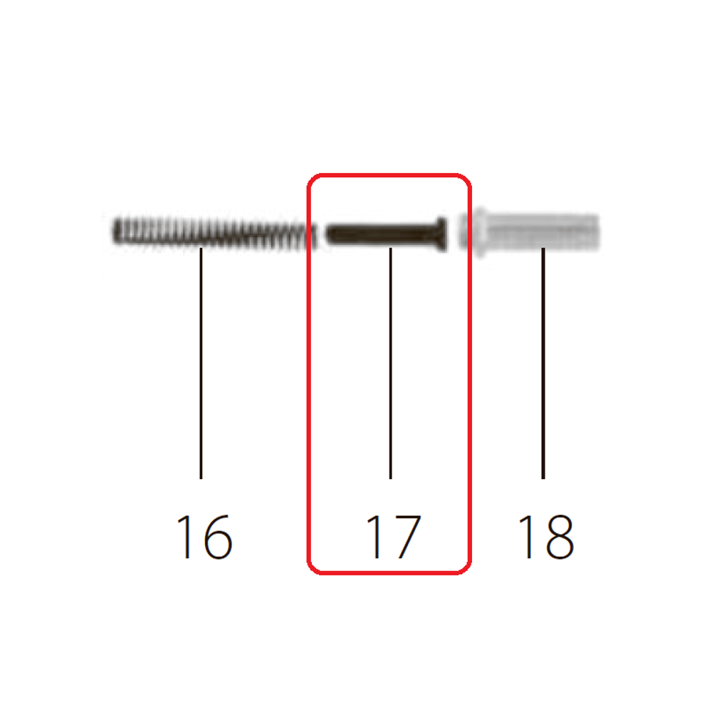 Запчасть №17 для FDPAG-H8. Нижнее основание пружины Запчасть №17 для FDPAG-H8. Нижнее основание пружины