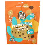 BHU Foods, Protein Bites, тесто для шоколадного печенья, 6 кусочков, 25 г (0,88 унции)