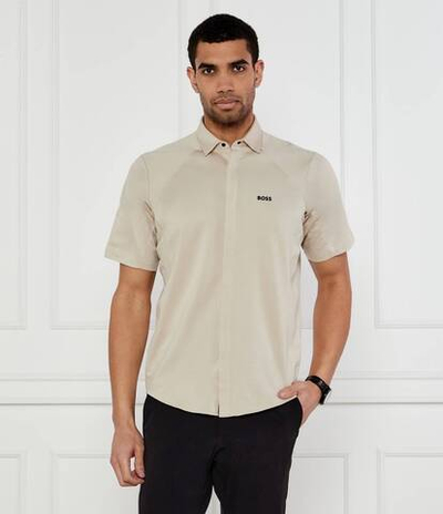 Рубашка B_EXCURSE_S BOSS GREEN - бежевый(50540196)