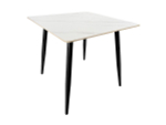 Стол Uni-Form-S.2B SBlack/White Matt Marble 727*800*800