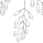 Ветка декоративная «Волшебство ночи» 20 см, Прозрачный