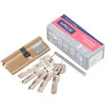 Личинка замка двери Apecs, SM-80-G, 2933, 80 мм, золото