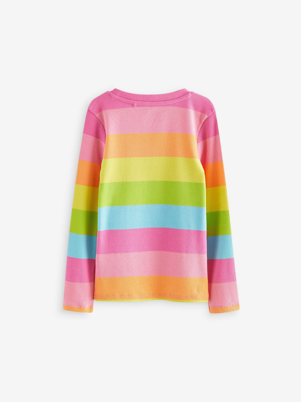 Лонгслив для девочки Next K88-352, Розовый, Оранжевый, Голубой