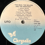 UFO ‎– The Wild, The Willing And The Innocent (Швеция 1981г.)