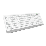 Комплект (клавиатура + мышь) A4Tech Fstyler F1010, белый/серый, USB (мембранная)