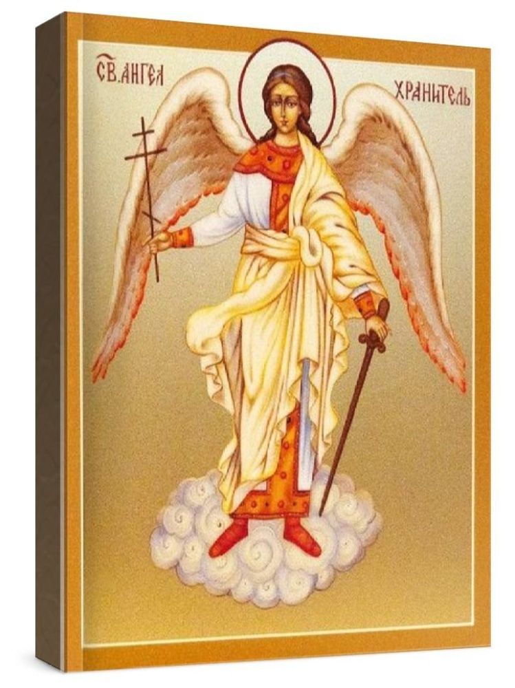 Ангел Хранитель (рукописная икона)