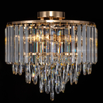 Citilux LEONNA CL320162 Люстра хрустальная Золото