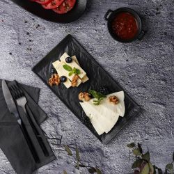 Блюдо прямоугольное 26*13 см h1,6 см с бортами Side Up2   P.L. Proff Cuisine [4]