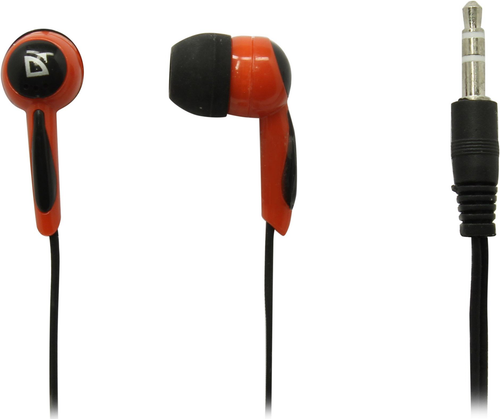 Наушники Defender Basic-604  Red  (шнур 1.1м) &lt;63605&gt;