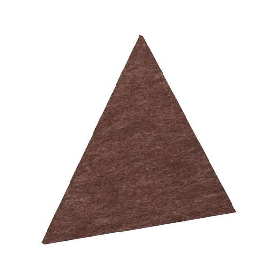 AcustiX Настенная панель треугольная VE.NP-TR-200 Молочный Шоколад 200*173*12
(сторона 200мм)