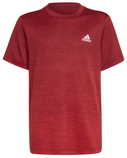Футболка для мальчика теннисная Adidas B A.R. Grad Tee - red/red/white