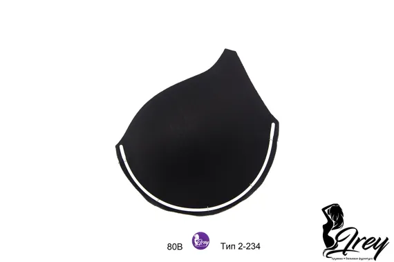 Чашки спейсер АМ-01, 80В-85А-75С-70D, серебристый пион 168