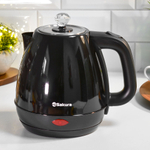 Чайник электрический 1,8л Sakura SA-2188BK, дисковый, черный