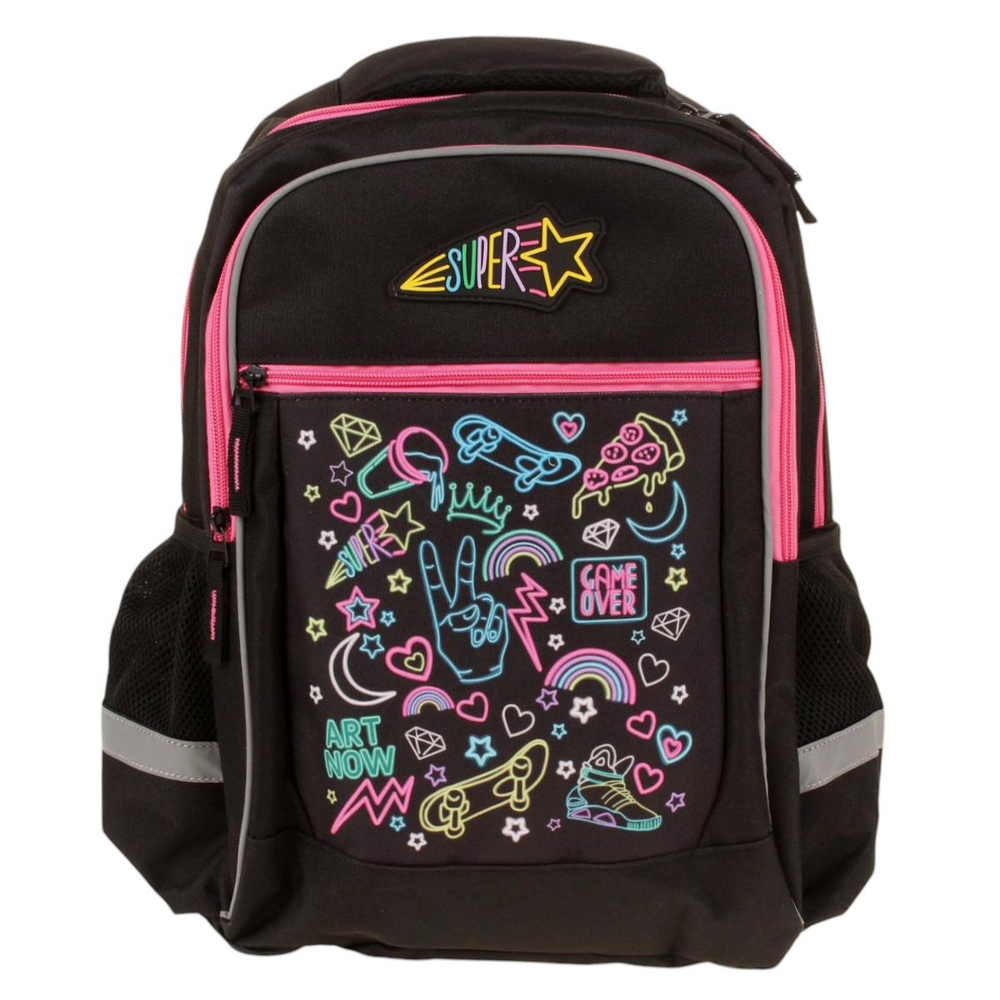 Рюкзак 1 отд. 31х42х15см, формоуст.спинка "Стрит арт" (Феникс+)