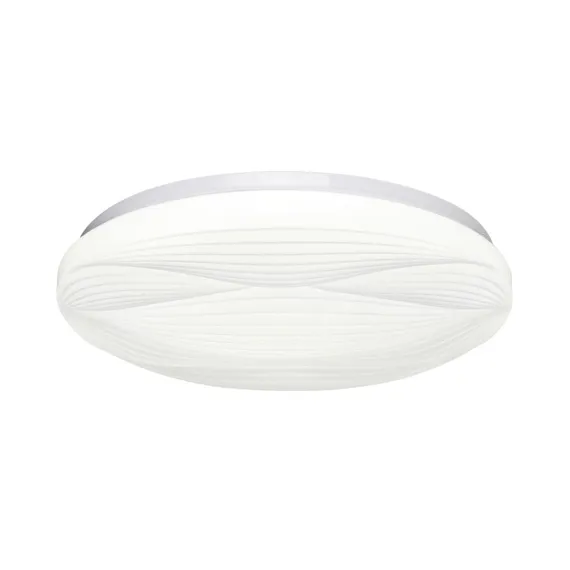 7686/DL PALE SN 204 Светильник пластик/белый LED 48Вт 3000-6000К D380 IP43 пульт ДУ HIMAR