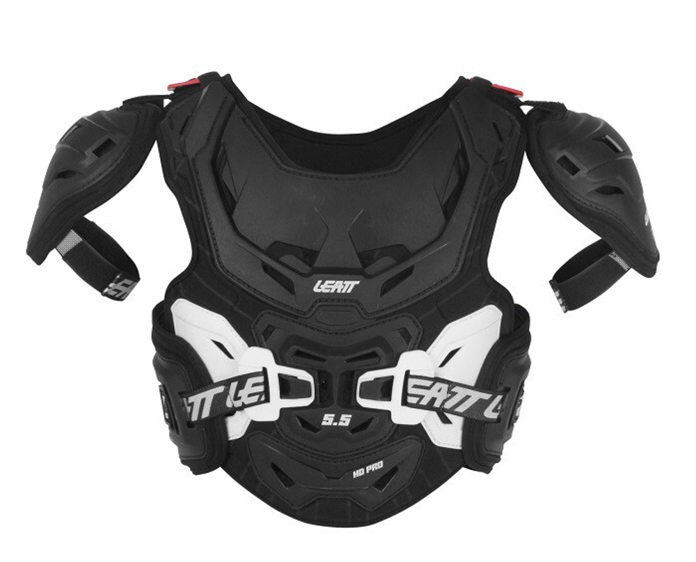 Защита панцирь подростковый Leatt Chest Protector 5.5 Pro Junior (White/Black, OS, 2024 (5014210132))