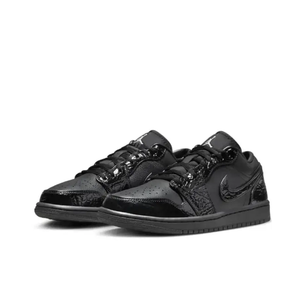 Женские кроссовки Air Jordan 1 Low SE 'Black Patent' HJ7743-010