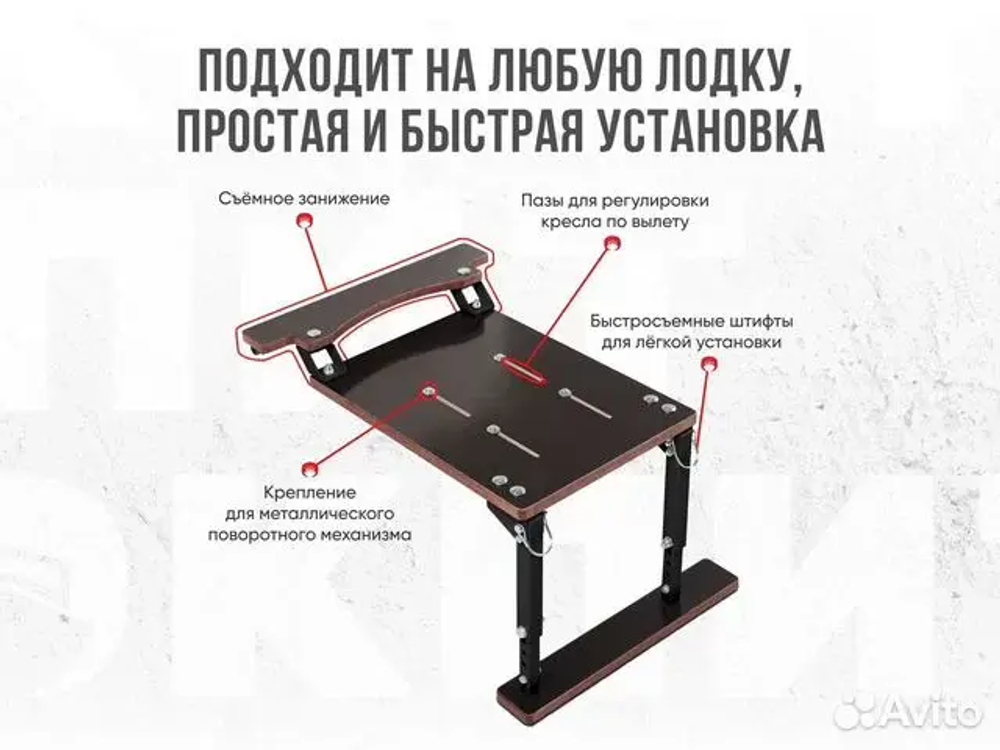Комплект Мягкое кресло Кокпит c формованным ППУ и рамой с занижением из стали черного цвета, серый/светло-серый/винил