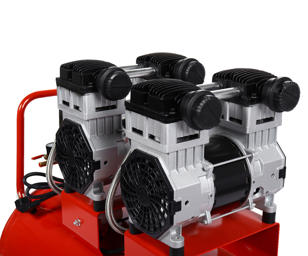 Компрессор пневматический 220В 3.0кВт 8атм. 280л/мин. ресивер-109л поршневой безмасляный GTE