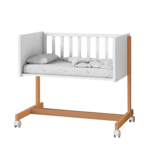 Детская кроватка трансформер Incanto Little Moon Белый/бук