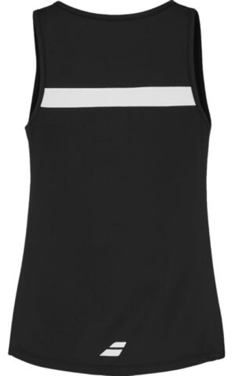 Женский топ теннисный Babolat Padel Tank Woman - черный