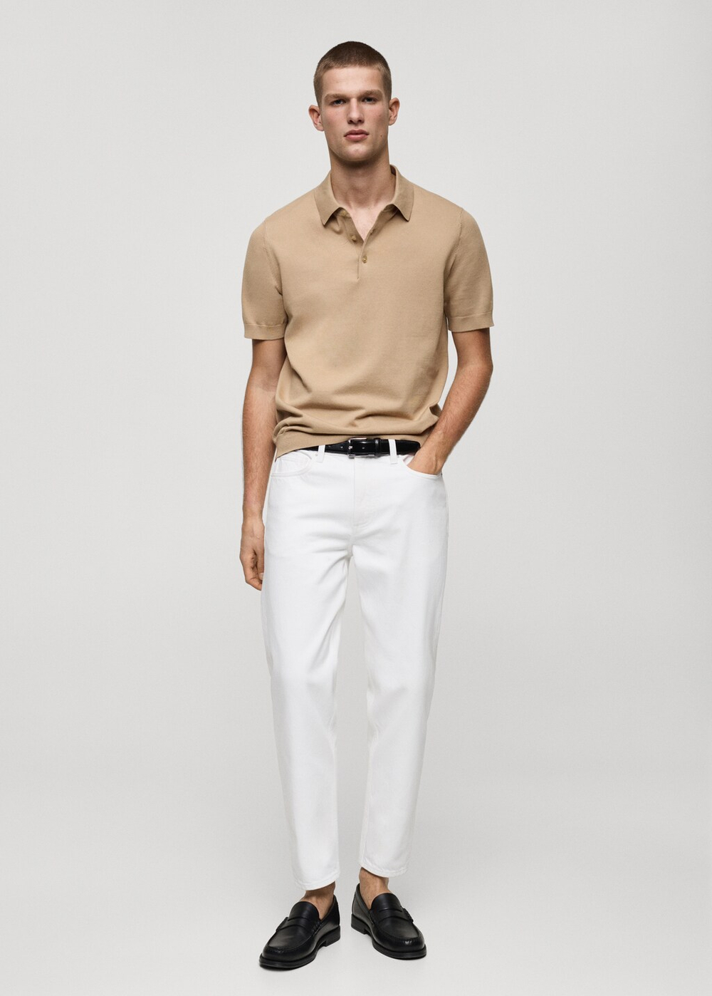 Укороченные джинсы carrot fit