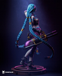Фигурка Джинкс Лига легенд Jinx League of Legends