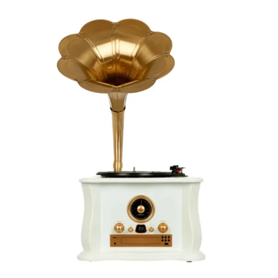 Alive Audio Gramophone White