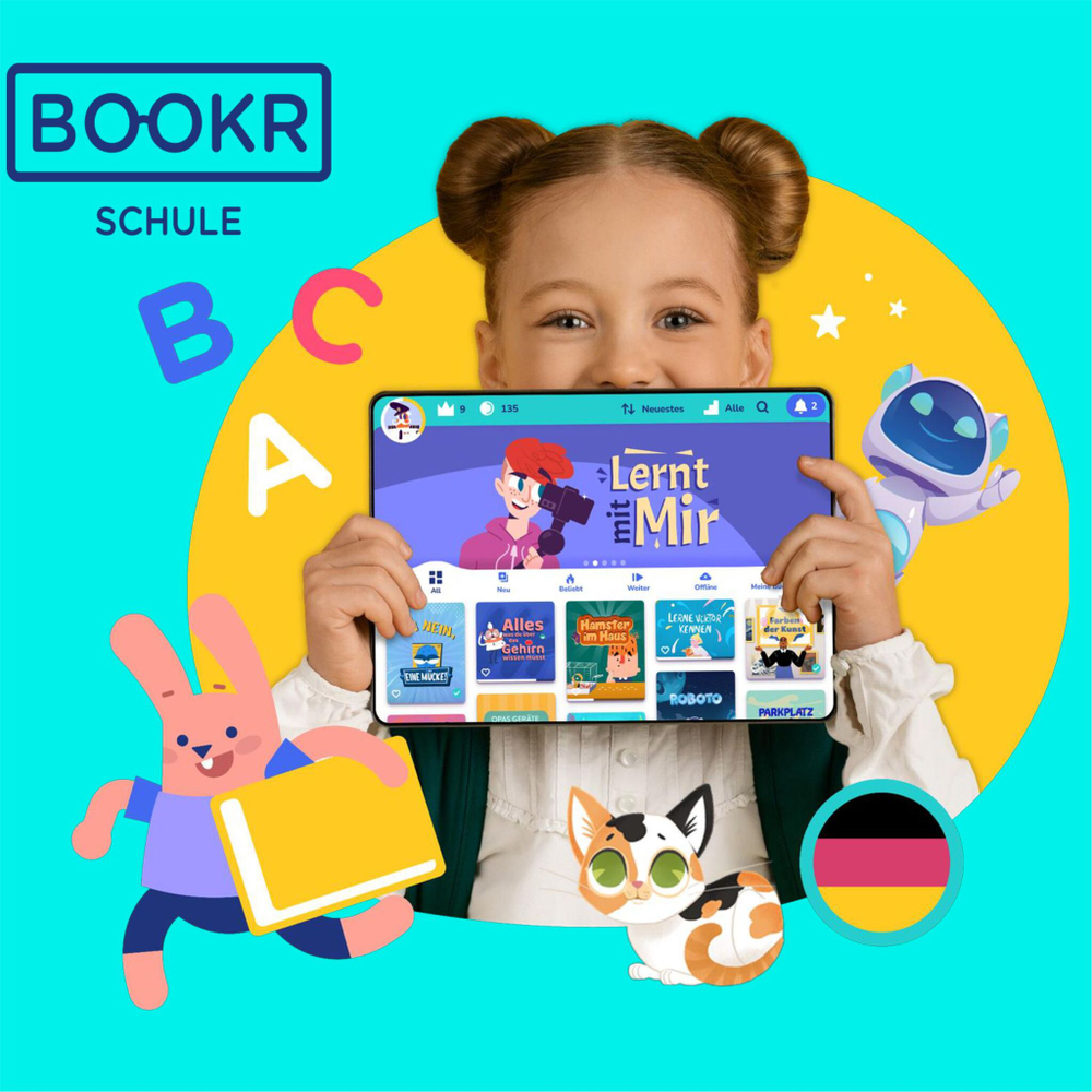 BOOKR Schule (Подписка 1 год) + уч. кабинет (Спец цена*)