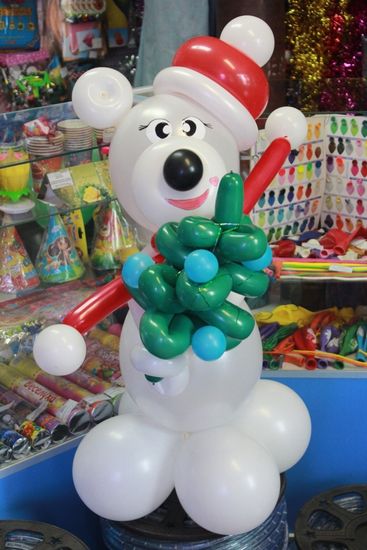 Новогодний мишка