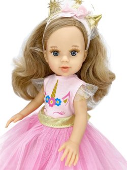 Кукла Marina and Pau 40cм Marina Unicorn, виниловая (M1532)