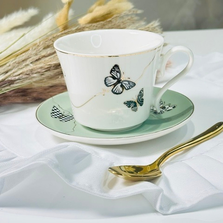 Lenardi 133-097 Кофейный набор 12пр.100 мл Butterfly в под.уп.(х12)Фарфор