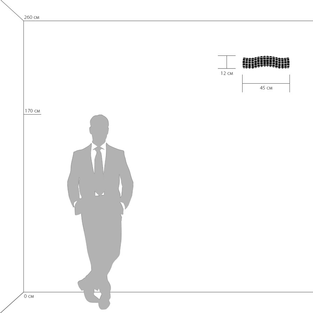 741632 Бра ONDA 3х40W G9 ЗОЛОТО