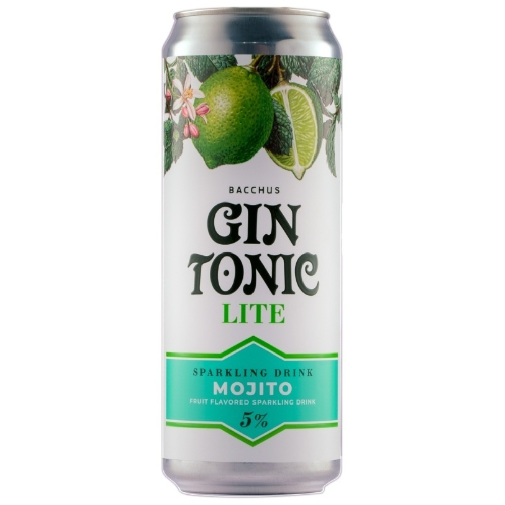 Алкогольный напиток Gin Tonic мохито 5% 0,45 л