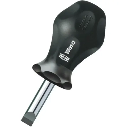 Короткая отвёртка для карбюратора 0,6x3,5x25 мм WERA 05110068001