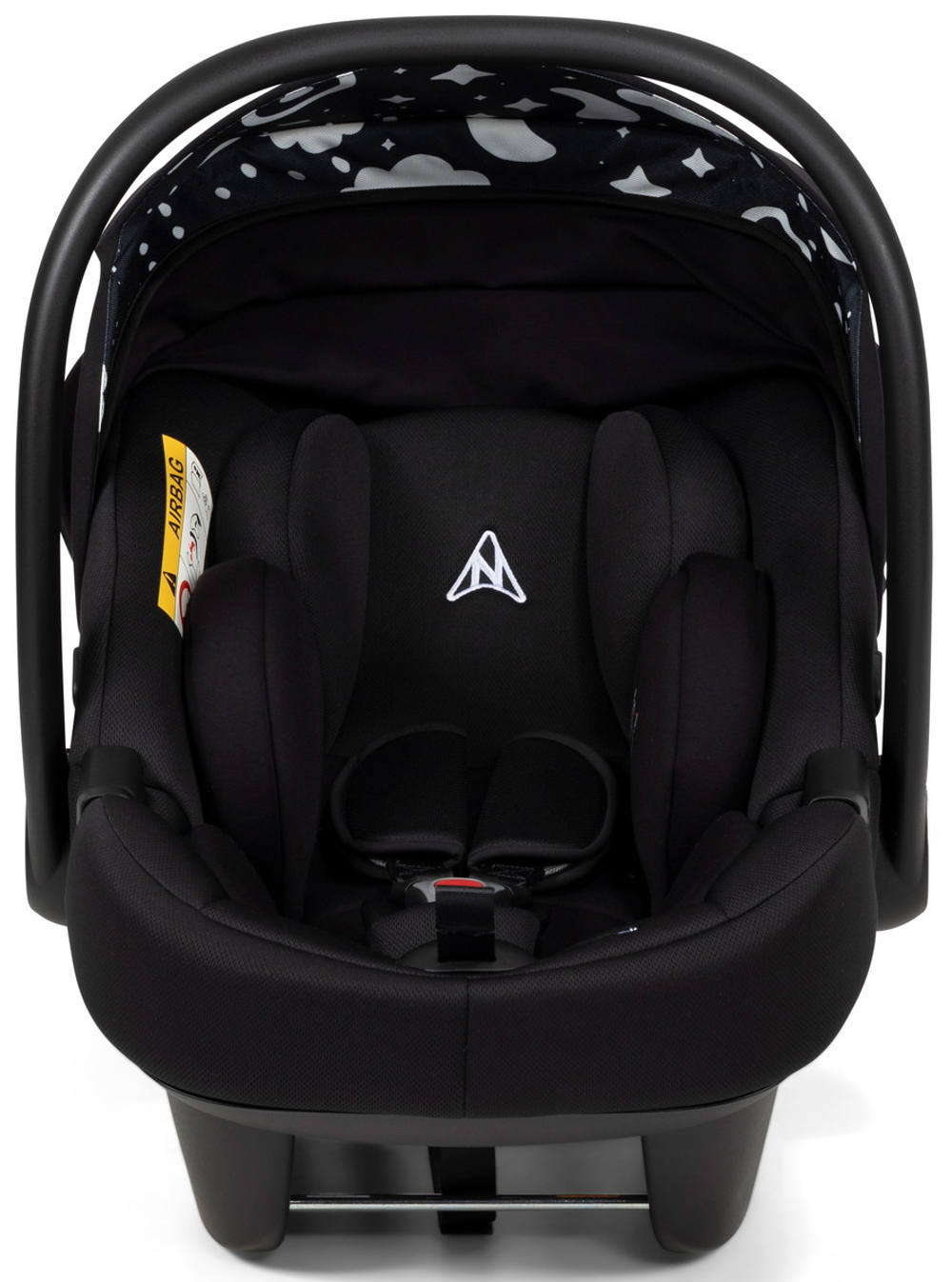 Детская коляска Noordi Aqua V2 4 в 1 с автокреслом Terra Edusky Black и базой 1482636 Black