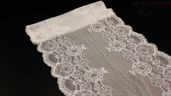 Эластичное кружево, 27 см, молоко (Арт: EK-2656), м