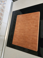 Торцевая разделочная доска 40x30x4 см. клен, арт. 071-1 уцененный