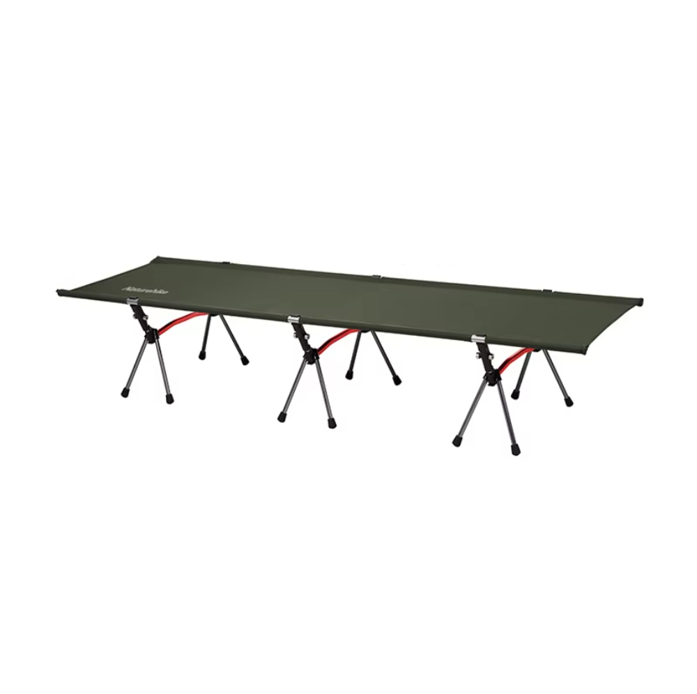 Раскладушка Naturehike XJC04 190х65х38 см, до 150 кг, зеленая, артикул NH19JJ006-DGR.